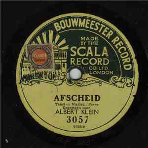 Albert Klein  - Afscheid / Moeder Ik Kan Je Niet Missen FLAC