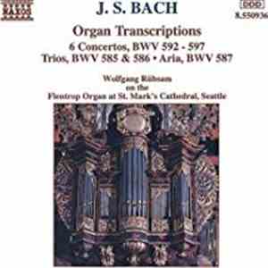 Johann Sebastian Bach / Wolfgang Rübsam  - Organ Transcriptions FLAC