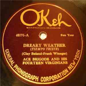 Ace Brigade And His Fourteen Virginians, The Yellow Jackets  - Dreary Weather / Kiss Me Goodnight FLAC
