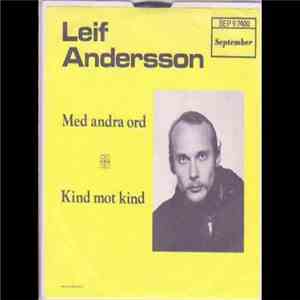 Leif Andersson  - Med Andra Ord FLAC
