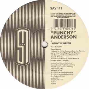 Punchy Anderson - I Need The Green FLAC