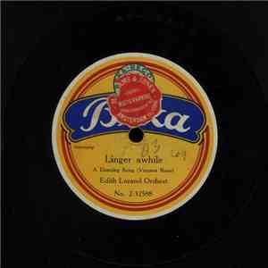 Edith Lorand Orchest - Linger Awhile / Zaza FLAC
