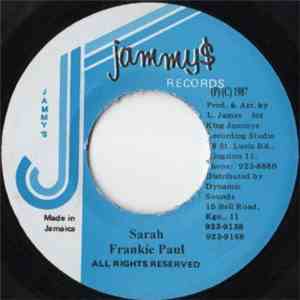 Frankie Paul - Sarah FLAC