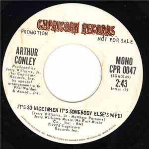Arthur Conley - It's So Nice (When It's Somebody Else's Wife) FLAC