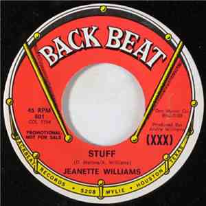 Jeanette Williams - Stuff / You Gotta Come Through FLAC