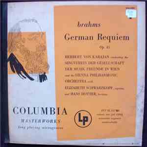 Brahms, Vienna Philharmonic Orchestra, Herbert von Karajan - German Requiem Op.45 Volume 1 & 2 FLAC