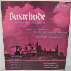 Buxtehude / The Cantata Singers, Alfred Mann - Buxtehude Anniversary Program FLAC