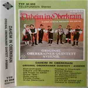 Original Oberkrainer Quintett Avsenik - Daheim In Oberkrain FLAC
