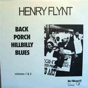 Henry Flynt - Back Porch Hillbilly Blues Volumes 1 & 2 FLAC