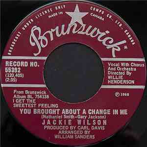 Jackie Wilson - For Once In My Life / You Brought About A Change In Me FLAC