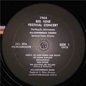 Gerhard Track, Frederick C. Ebbs - Big Nine Festival Concert FLAC
