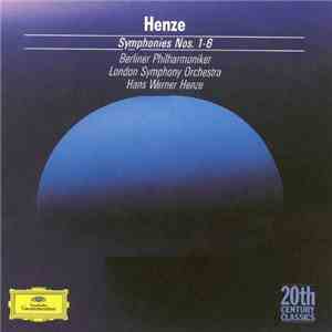 Henze - Berliner Philharmoniker, London Symphony Orchestra, Hans Werner Henze - Symphonies Nos. 1-6 FLAC
