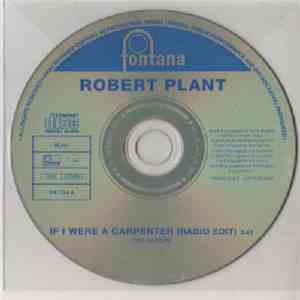 Robert Plant - If I Were A Carpenter FLAC