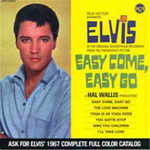 Elvis Presley - Easy Come, Easy Go FLAC