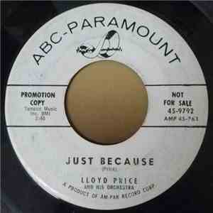 Lloyd Price And His Orchestra - Just Because FLAC
