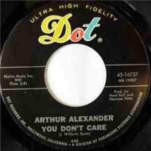Arthur Alexander - Detroit City / You Don't Care FLAC