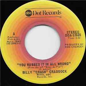 Billy "Crash" Craddock - You Rubbed It In All Wrong FLAC