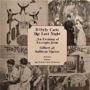 D'Oyly Carte - The Last Night FLAC