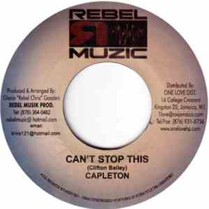 Capleton - Can't Stop This FLAC