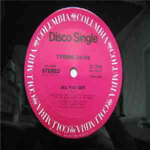 Tyrone Davis - All You Got FLAC