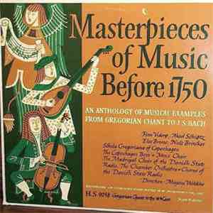Danish Soloists And Ensembles - Masterpieces of Music Before 1750 FLAC