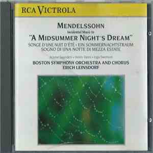 Boston Symphony Orchestra - Mendelssohn Incidental Music To "A Midsummer Night's Dream" FLAC