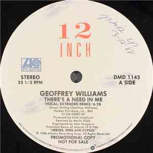 Geoffrey Williams - There's A Need In Me FLAC