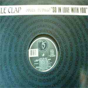 Le Clap Featuring Opera & DJ Diego - So In Love With You FLAC