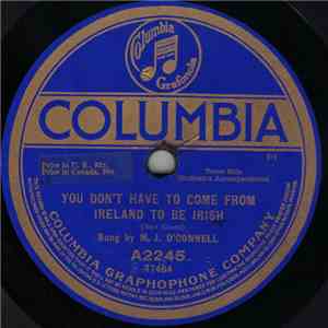 M. J. O'Connell / Sam Ash - You Don't Have To Come From Ireland To Be Irish / Huckleberry Finn FLAC