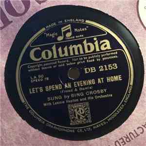 Bing Crosby - Let's Spend An Evening At Home FLAC