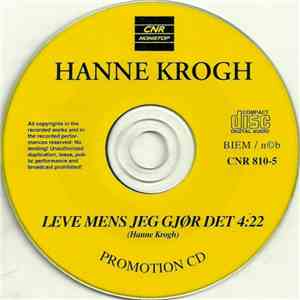 Hanne Krogh - Leve Mens Jeg Gjør Det FLAC
