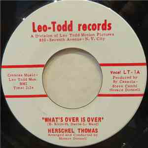 Herschel Thomas - What's Over is Over FLAC