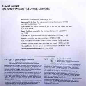 David Jaeger - Portrait Musical FLAC