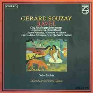 Gérard Souzay - Ravel - Cinq Mélodies Populaires Grecques / Epigrammes De Clément Marot / Histoires Naturelles / Chansons Madécasses / Deux Mélodies Hébraïques / Don Quichotte À Dulcinée FLAC