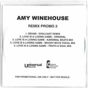 Amy Winehouse - Remix Promo 3 FLAC