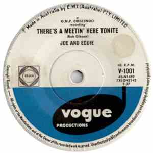 Joe & Eddie - There's A Meetin' Here Tonite FLAC