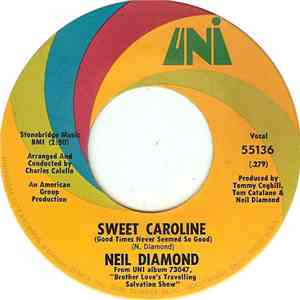 Neil Diamond - Sweet Caroline (Good Times Never Seemed So Good) FLAC