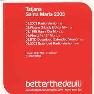 Tatjana - Santa Maria 2003 FLAC