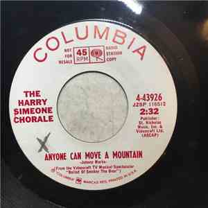 The Harry Simeone Chorale - Anyone Can Move A Mountain FLAC
