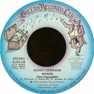 Donny Gerrard - Words (Are Impossible) FLAC