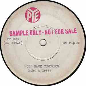Miki & Griff - Hold Back Tomorrow / Deedle-Dum-Doo-Die-Day FLAC