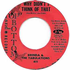 Brenda & The Tabulations - Why Didn't I Think Of That / A Love You Can Depend On FLAC