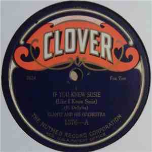 Glantz And His Orchestra / Marlborough Syncopators - If You Knew Susie / Wait For Me FLAC