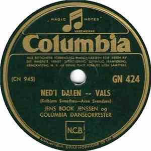 Jens Book Jenssen Og Columbia Danseorkester - Ned'i Dalen / Julaften Ved Roret FLAC