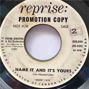 Frank Sinatra - Pocketful Of Miracles / Name It And It's Yours FLAC