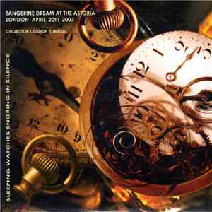Tangerine Dream - Sleeping Watches Snoring In Silence FLAC