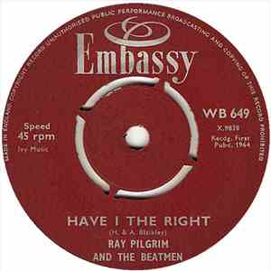 Ray Pilgrim And The Beatmen - Have I The Right / Such A Night FLAC