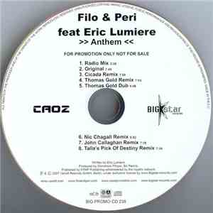 Filo & Peri Feat. Eric Lumiere - Anthem FLAC