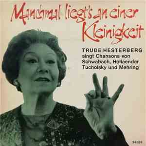 Trude Hesterberg - Trude Hesterberg Singt FLAC