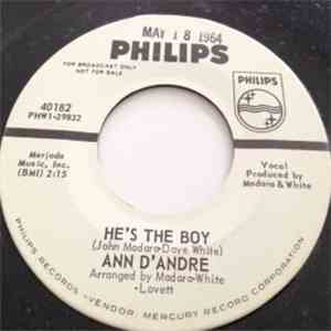 Ann D'Andre - He's The Boy FLAC
